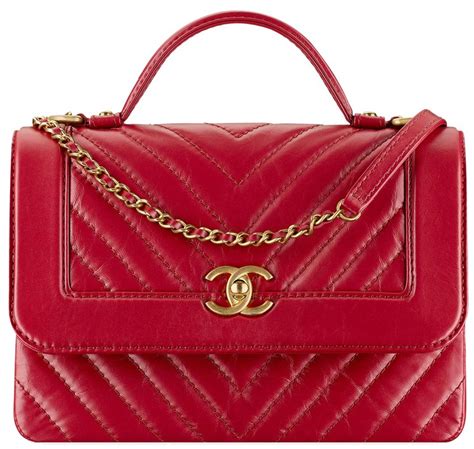 chanel 2017 seasonal bag lady chevron